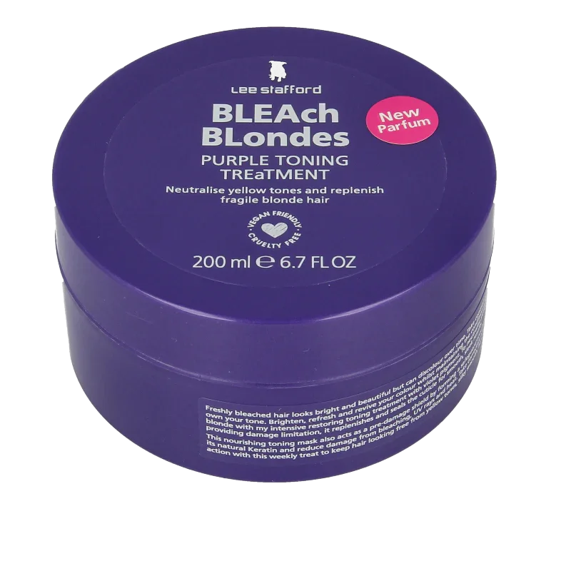Lee Stafford Bleach blondes purple toning mask 200 Milliliter