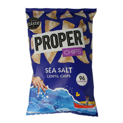 Proper Chips Chips sea salt glutenvrij 85.00 Gram
