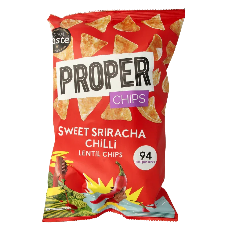 Proper Chips Chips sweet sriacha glutenvrij 85 Gram