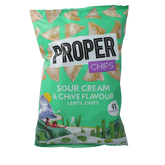 Proper Chips Chips sour cream & chive flavour 85 Gram