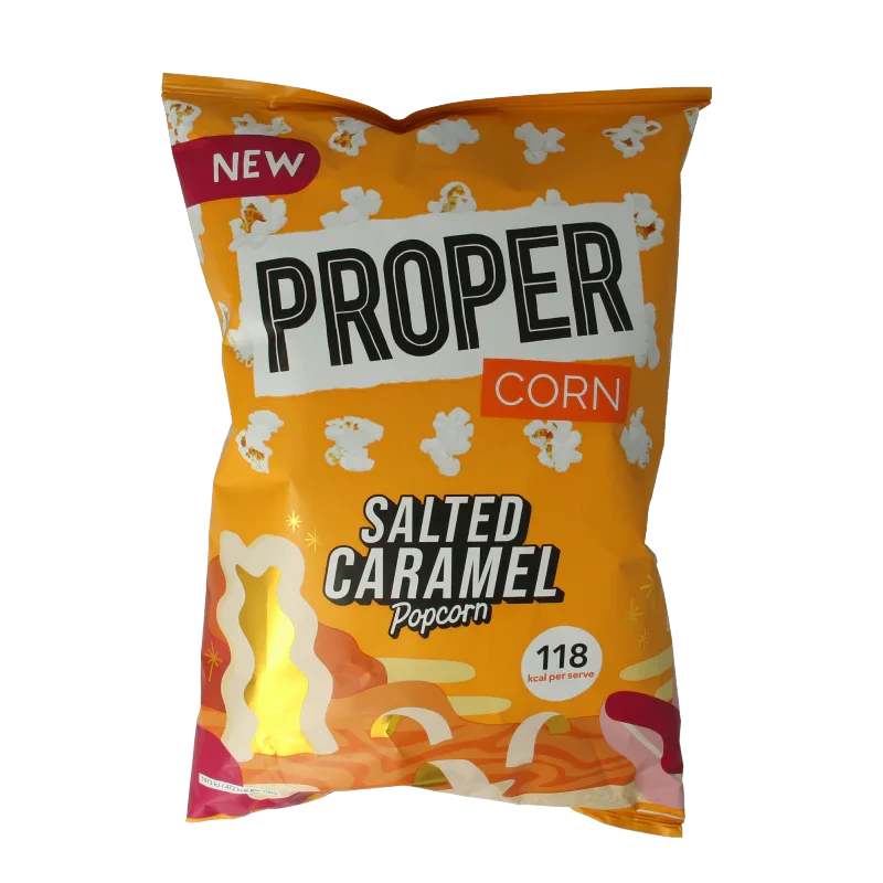 Proper Corn Popcorn salted caramel 90 Gram
