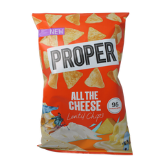 Proper Chips Chips all the cheese glutenvrij 85.00 Gram