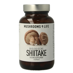 Mushrooms for Life Shiitake bio 60 Capsules