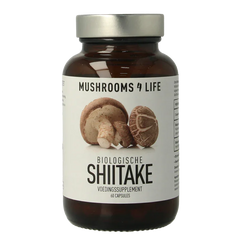 Mushrooms for Life Shiitake bio 60 Capsules