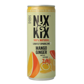 Nix & Kix Mango ginger blikje 250 Milliliter