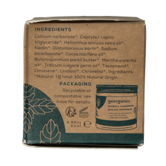 Georganics Toothpaste mineral-rich english peppermint 60 Milliliter