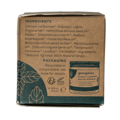 Georganics Toothpaste mineral-rich english peppermint 60.00 Milliliter