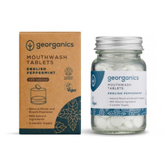 Georganics Mouthwash tablets English peppermint 180.00 Tabletten