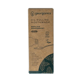 Georganics Mouthwash oilpulling english peppermint 100 Milliliter
