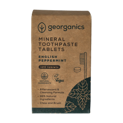 Georganics Toothpaste tablets english peppermint 120.00 Tabletten