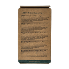 Georganics Toothpaste tablets english peppermint 120 Tabletten