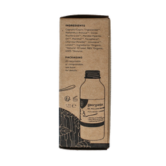 Georganics Mouthwater oilpulling activated charcoal 100 Milliliter