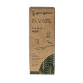 Georganics Mouthwash oilpulling tea tree 100 Milliliter