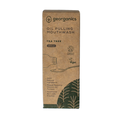 Georganics Mouthwash oilpulling tea tree 100.00 Milliliter