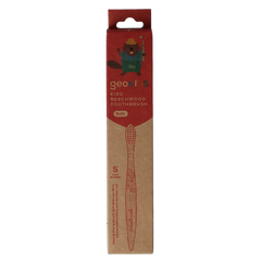 Georganics Toothbrush kids beechwood 1.00 Stuks