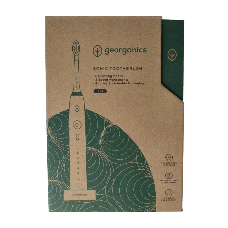 Georganics Sonic toothbrush set 1 Set