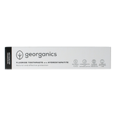 Georganics Toothpaste fluor charcoal tube 75 Milliliter
