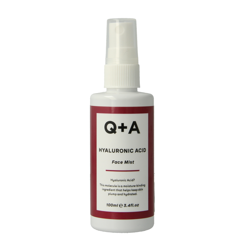 Q+A Hyaluronic acid face mist 100 Milliliter