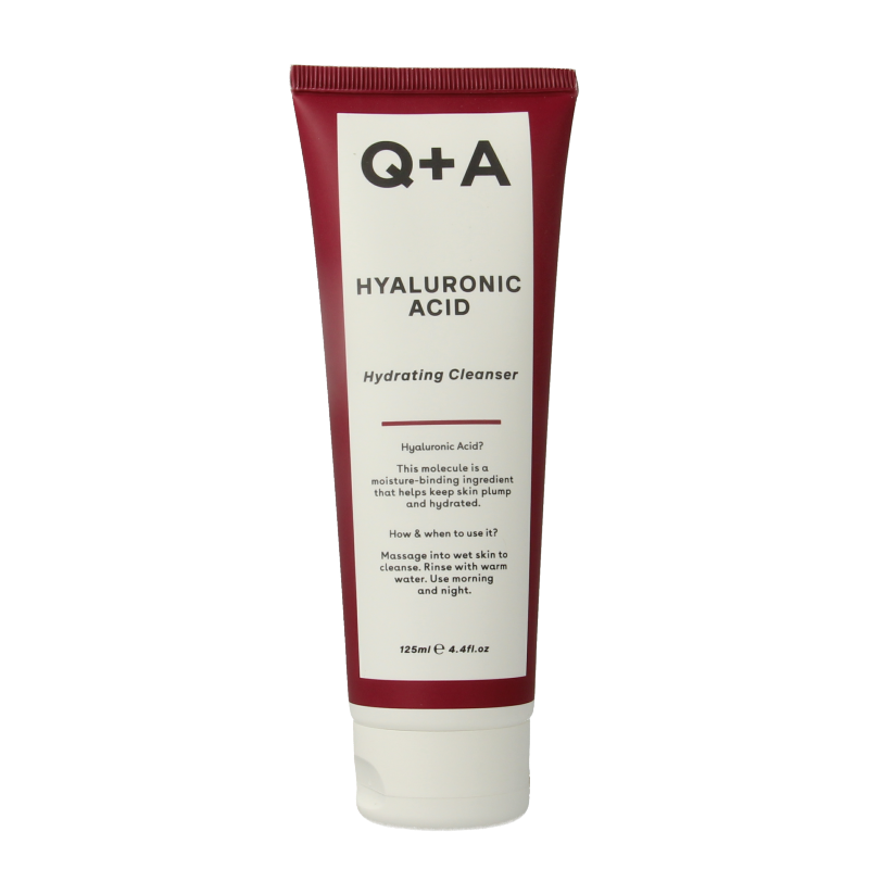 Q+A Hyaluronic acid cleansing gel 125 Milliliter