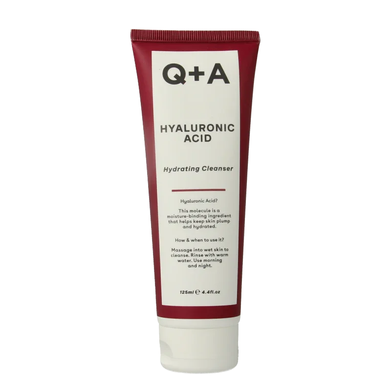 Q+A Hyaluronic acid cleansing gel 125 Milliliter