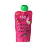 Ella's Kitchen Strawberry rhubarb & apples 4+ mnd knijpz bio 120.00 Gram