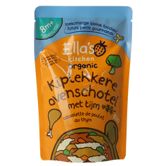 Ella's Kitchen Kiplekkere ovenschotel met tijm 8+ maanden bio 190 Gram