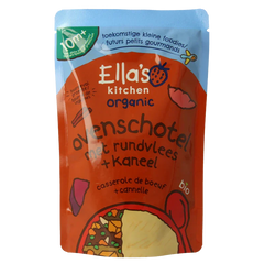 Ella's Kitchen Ovenschotel met rundvlees en kaneel 10+ mnd bio 190 Gram