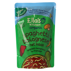 Ella's Kitchen Spaghetti bolognese met kaas 10+ maanden bio 190.00 Gram