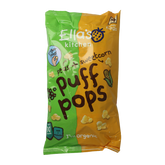 Ella's Kitchen Puff pops peas & sweetcorn 10+ maanden bio 36 Gram