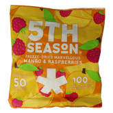 5th Season Freeze dried mango & raspberry 14 Gram