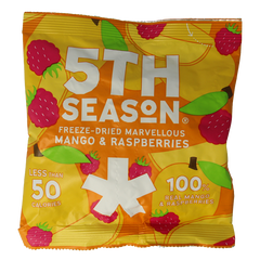 5th Season Freeze dried mango & raspberry 14 Gram