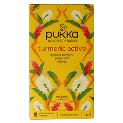 Pukka Tumeric active tea bio 20 Zakjes