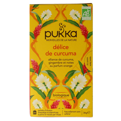 Pukka Tumeric active tea bio 20 Zakjes