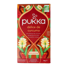 Pukka Tumeric active tea bio 20.00 Zakjes