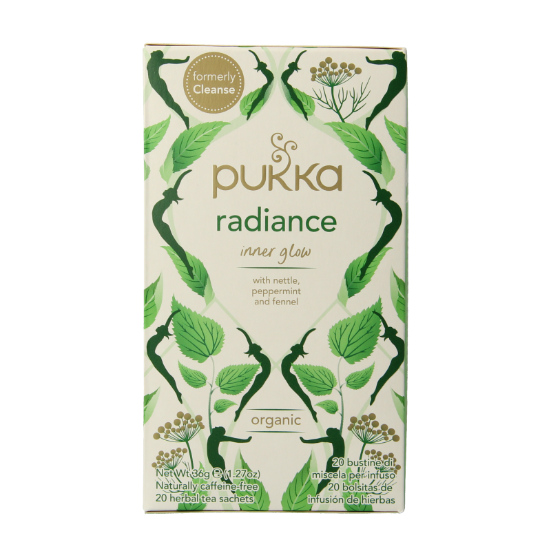 Pukka Radiance bio 20.00 Zakjes
