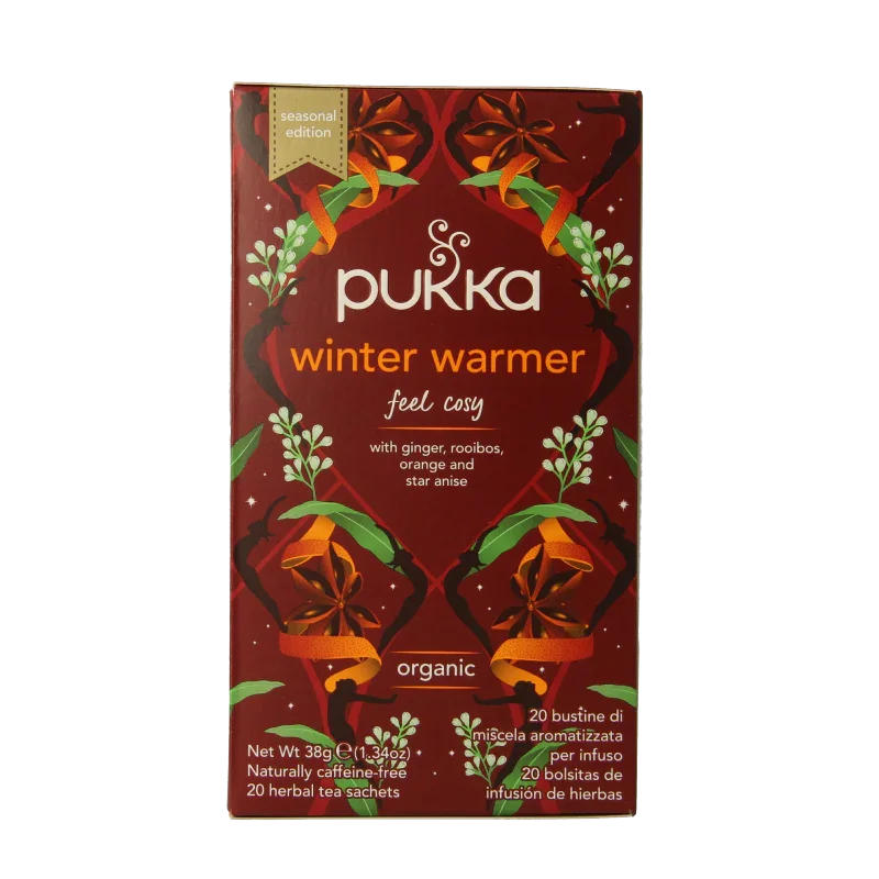 Pukka Winter warmer bio 20 Zakjes