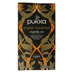 Pukka English breakfast bio 20.00 Zakjes