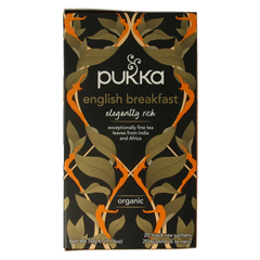 Pukka English breakfast bio 20 Zakjes
