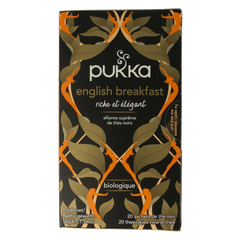 Pukka English breakfast bio 20.00 Zakjes