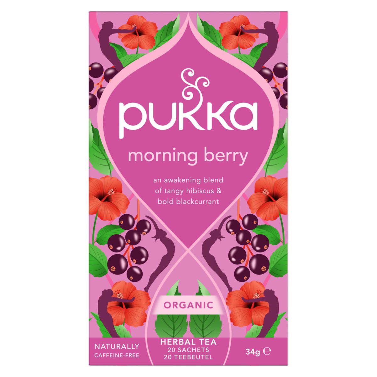 Pukka Morning berry bio 20 Zakjes
