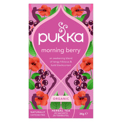 Pukka Morning berry bio 20 Zakjes