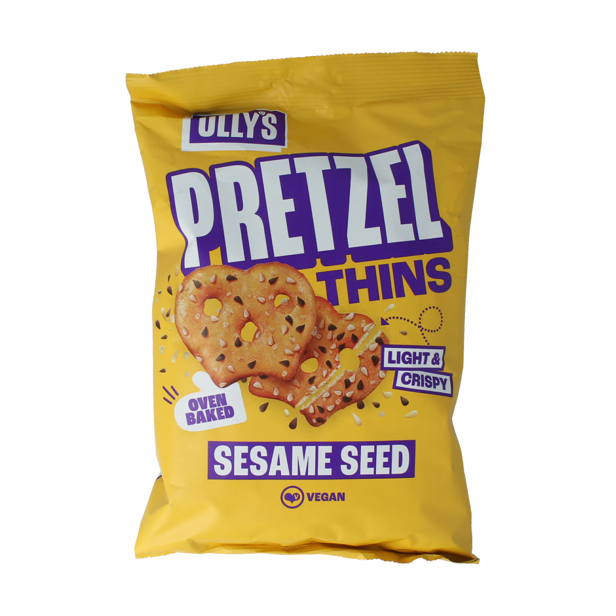 Olly's Pretzels sesame 140.00 Gram