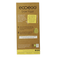 Eco Egg Dryer egg - geurvrij 2 Stuks