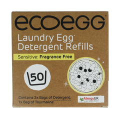 Eco Egg Laundry egg refill - 50 - geurvrij 1 Stuks