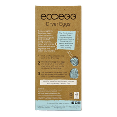 Eco Egg Dryer egg - fresh linen 2 Stuks