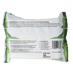 The Cheeky Panda Bamboe gezichtsreinigingsdoekjes parfumvrij 25 Stuks