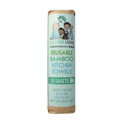 Eco Green Living Keukenrol bamboo 20 vellen 1.00 Rol