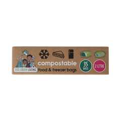 Eco Green Living Diepvrieszakken 2 liter 35.00 Stuks