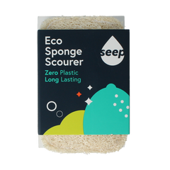 Seep Spons met luffa schuurspons composteerbaar 1.00 Stuks