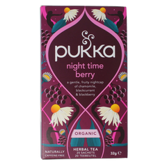 Pukka Night time berry bio 20.00 Zakjes